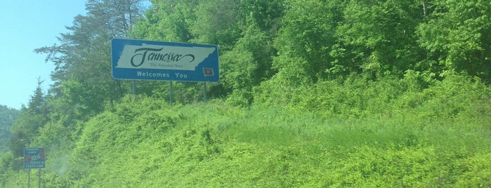 Kentucky/Tennessee Border is one of Tempat yang Disimpan Joshua.