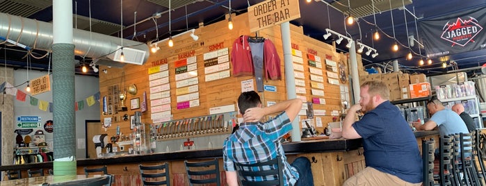 Jagged Mountain Craft Brewery is one of Denver Breweries.