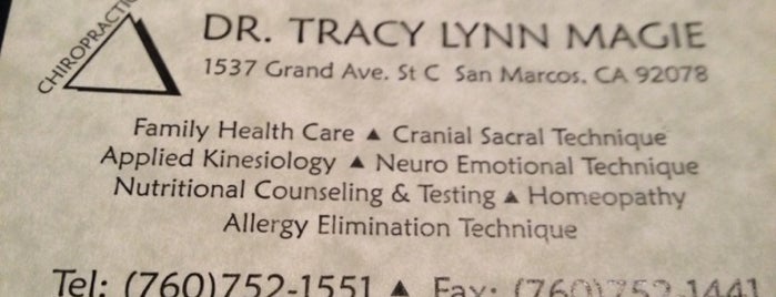 Dr. Tracy Lynn Magie - Chiropractic is one of John 님이 좋아한 장소.