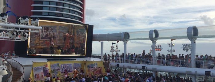 Disney Dream Sailing Away Party is one of Disney Dream Cruise.