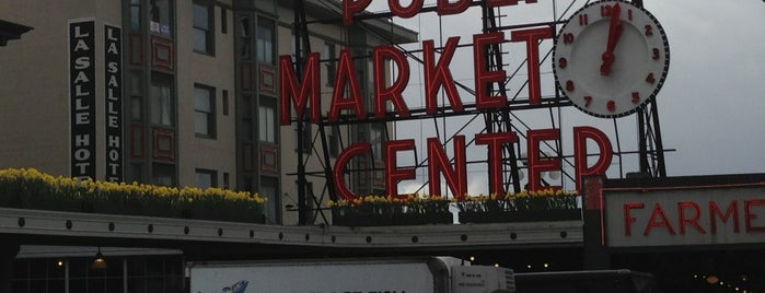 Pike Place Market is one of Friday, March 22, 2013.