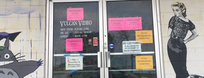 Vulcan Video South is one of Austin.