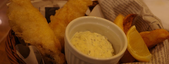 UpperHouse is one of Fish and chips.