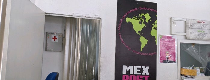 Correos de México is one of สถานที่ที่ Sonya ถูกใจ.