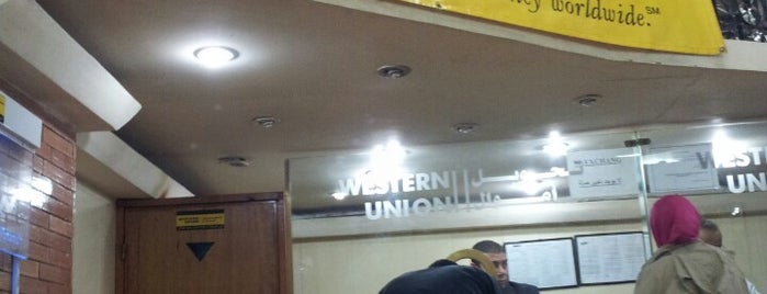 Western Union is one of Lieux qui ont plu à Ashraf.