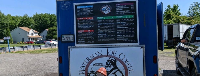 Waterman Joe's Coffee is one of MD Eastern Shore.