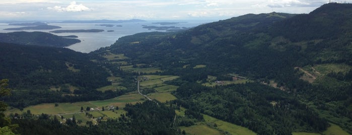 Mt Maxwell is one of salt spring.