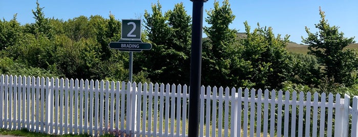 Brading Railway Station (BDN) is one of quick check-in.