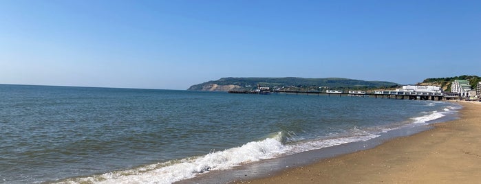 Sandown Beach is one of Isle of Wight.