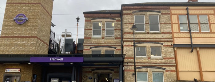 Hanwell Railway Station (HAN) is one of Stations - NR London used.