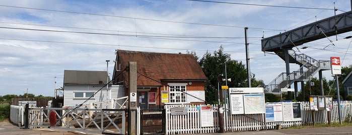 Elsenham Railway Station (ESM) is one of Railway Stations in Essex.