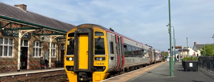 Porthmadog Railway Station (PTM) is one of Cymru.