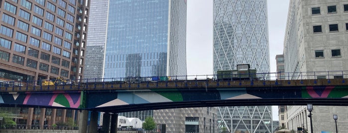 Canary Wharf DLR Station is one of Canary Wharf.
