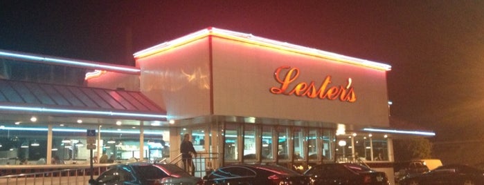 Lester's Diner is one of Late Night Eateries #VisitUS.