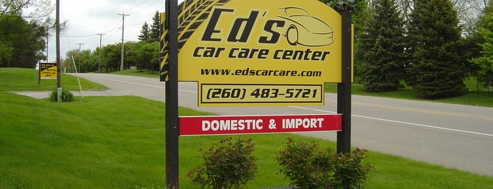 Ed's Car Care Center is one of Free items.