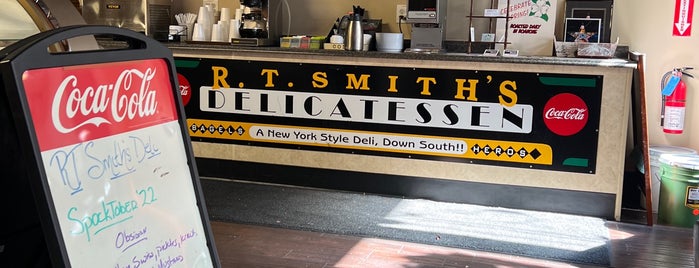 R.T. Smith's Fine Delicatessen is one of Possible Food Stops.