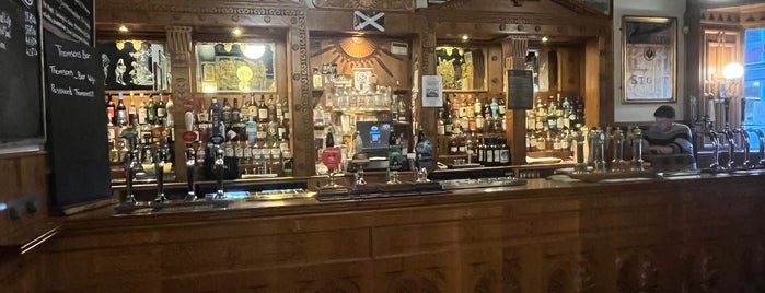 Thomsons Bar is one of Edinburgh bits'n'bobs.