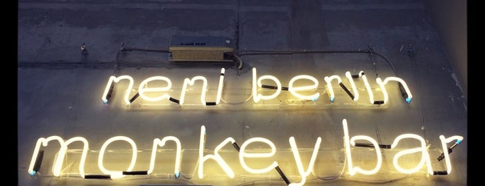 Monkey Bar is one of Berlin - ich liebe dich.