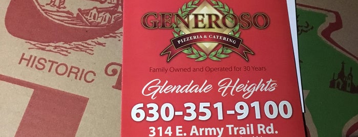 Generoso Pizza is one of Pinpointed locations.