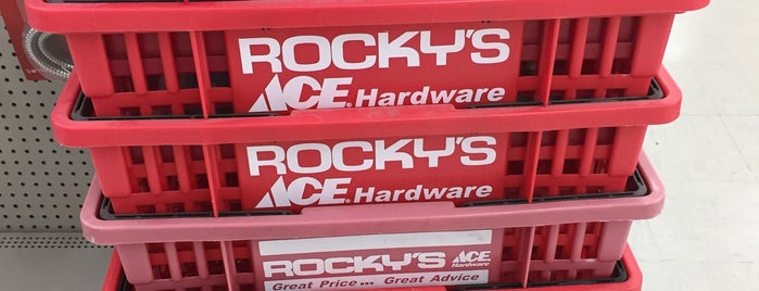 Rocky's Ace Hardware is one of Homer Simpson!.