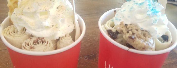 Lucky Cat Rolled Ice Cream is one of Places for friends.
