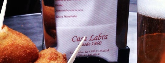 Casa Labra is one of ¡Alicante, Madrid, Barcelona!.