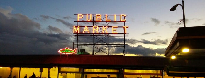 Pike Place Market is one of Seattle.
