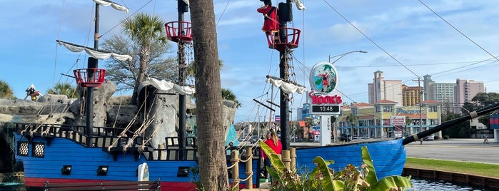 Captain Hook's Mini Golf is one of Myrtle beach.