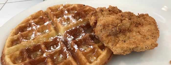 The Hut Diner is one of The 15 Best Places for Chicken & Waffles in San Antonio.