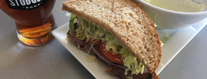 Picnikins Patio Cafe is one of The 15 Best Places for Marble Rye in San Antonio.
