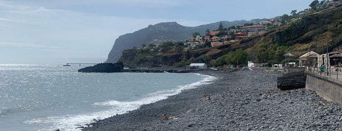 Praia Formosa is one of Madeira must seen.