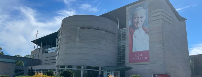 Saint John Paul II National Shrine is one of DC.