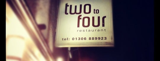 Two To Four is one of Eating out.