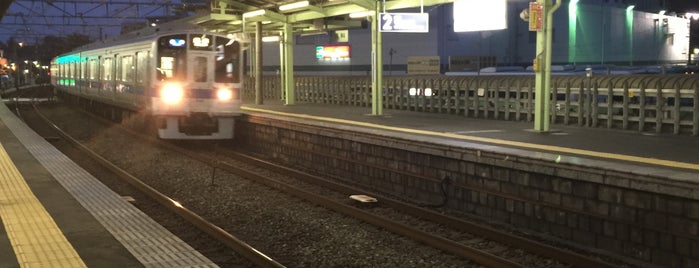 柿生駅 (OH24) is one of 小田急線.