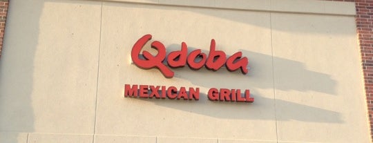 Qdoba Mexican Grill is one of Tempat yang Disukai John.