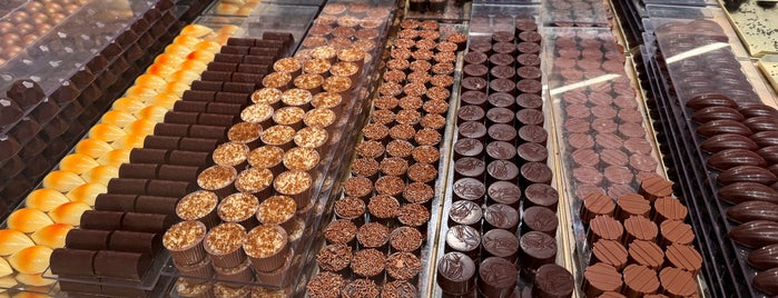 Chocolatier Luc Van Hoorebeke is one of Ghent.