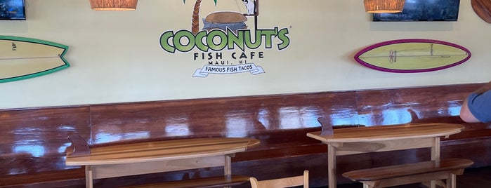 Coconut's Fish Cafe is one of Maui to-do.