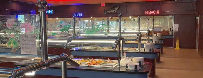 Hibachi Grill Supreme Buffet is one of places.