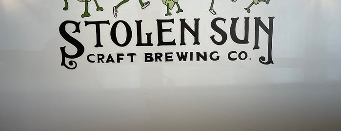 Stolen Sun Craft Brewing & Roasting Co. is one of Vineyards, Breweries, Beer Gardens.