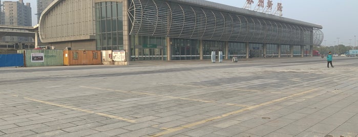 Suzhou New District Railway Station is one of High Speed Railway stations 中国高铁站.