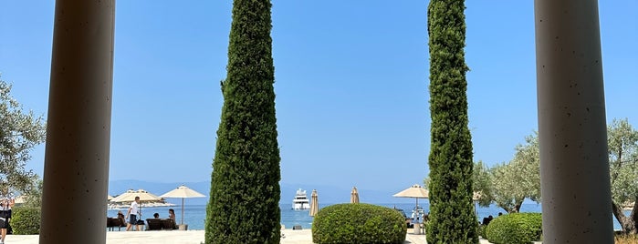 Amanzoe Beach Club is one of Greece.