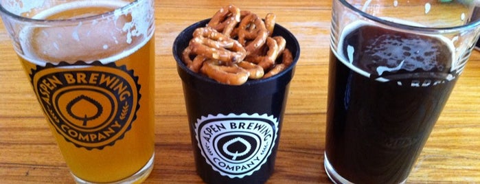 Aspen Brewing Company is one of Craft Breweries.