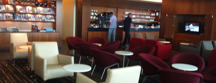 Qantas Business Lounge is one of Airline lounges.
