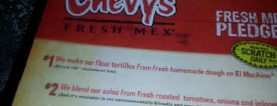 Chevys Fresh Mex is one of Maryland - Kids Eat for FREE.