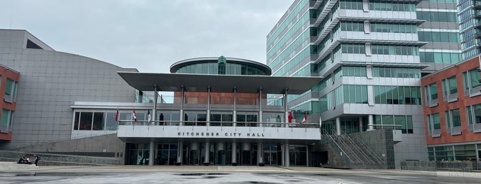 Kitchener City Hall is one of Waterloo.
