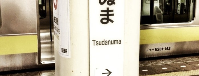 Tsudanuma Station is one of The stations I visited.