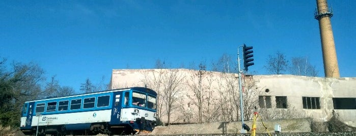 Železniční stanice Slaný is one of Posti che sono piaciuti a Nikos.