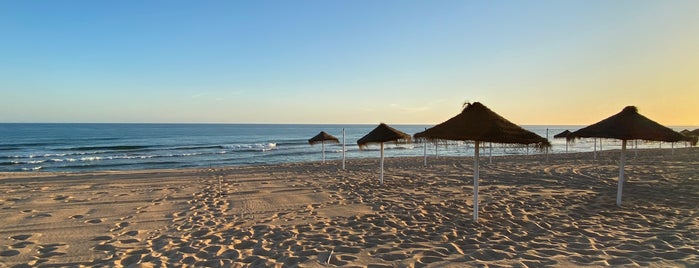 Praia do Garrão Poente (Dunas Douradas) is one of Praias do Algarve.