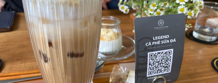 Trung Nguyên Legend Café (7 Nguyễn Văn Chiêm) is one of Saigon Café Wifi Passwords.