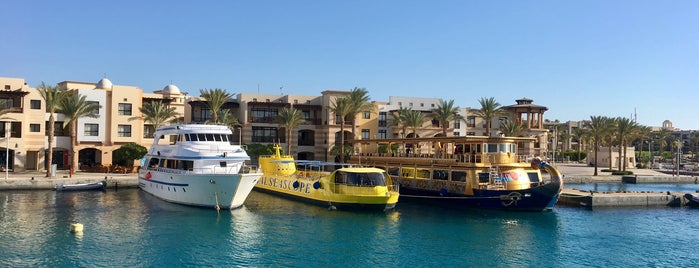 Port Ghalib Marina is one of ET.
